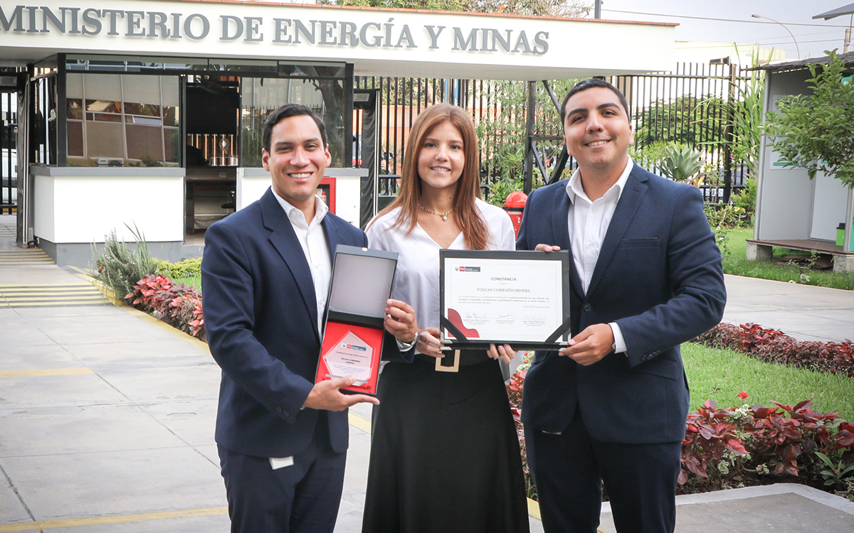 volcan-compania-minera-reconocimiento-minem-participacion-femenina