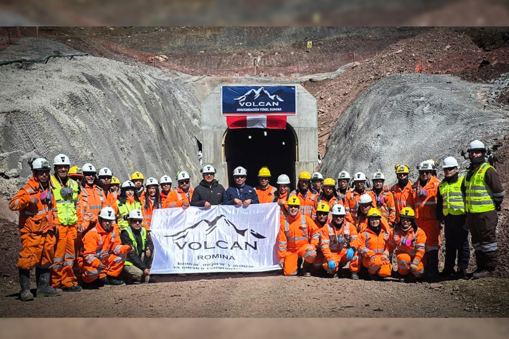 volcan-compañia-minera-tunel-romina