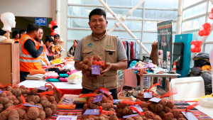 Antamina realizó una Feria de Productos Locales en Áncash