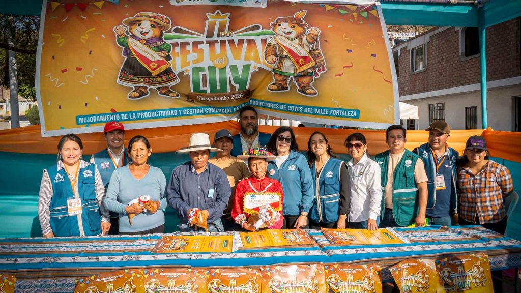 Antamina impulsa a productores de cuyes del Valle Fortaleza en Chasquitambo.