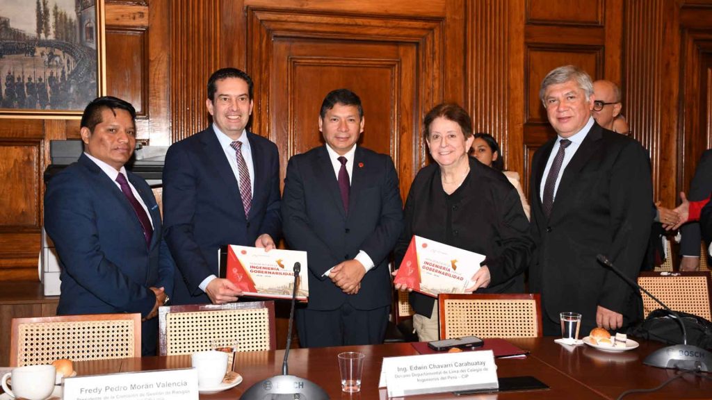 CIP Lima propone crear la Autoridad Nacional de Gestión del Riesgo y Resiliencia del Perú.
