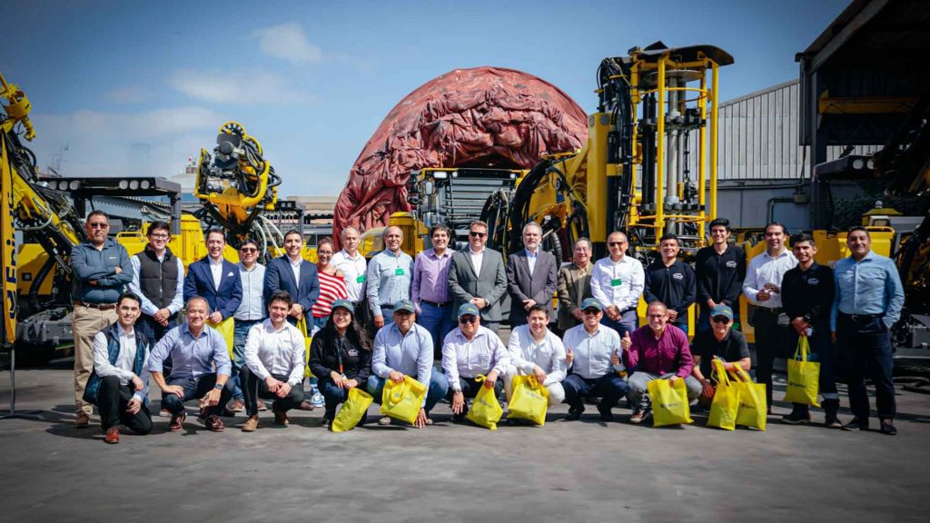 Epiroc y Volcan incorporan la perforadora automatizada Simba E70 S para el proyecto Romina.