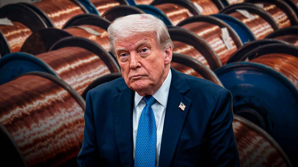 Estados Unidos incrementó las importaciones de cobre ante la expectativa de nuevos aranceles impulsados por Donald Trump.
