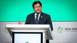 Guillermo Shinno anuncia el destrabe de US$ 40,000 millones en inversiones mineras durante GESS 2026.