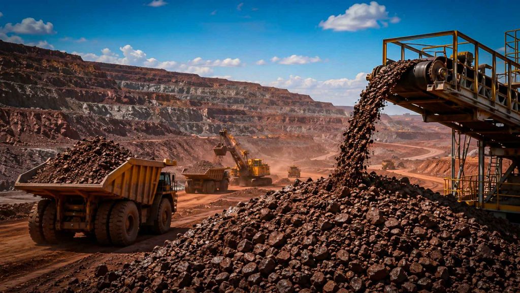 Producción de hierro en Perú crece 41.1% durante el primer semestre de 2026.