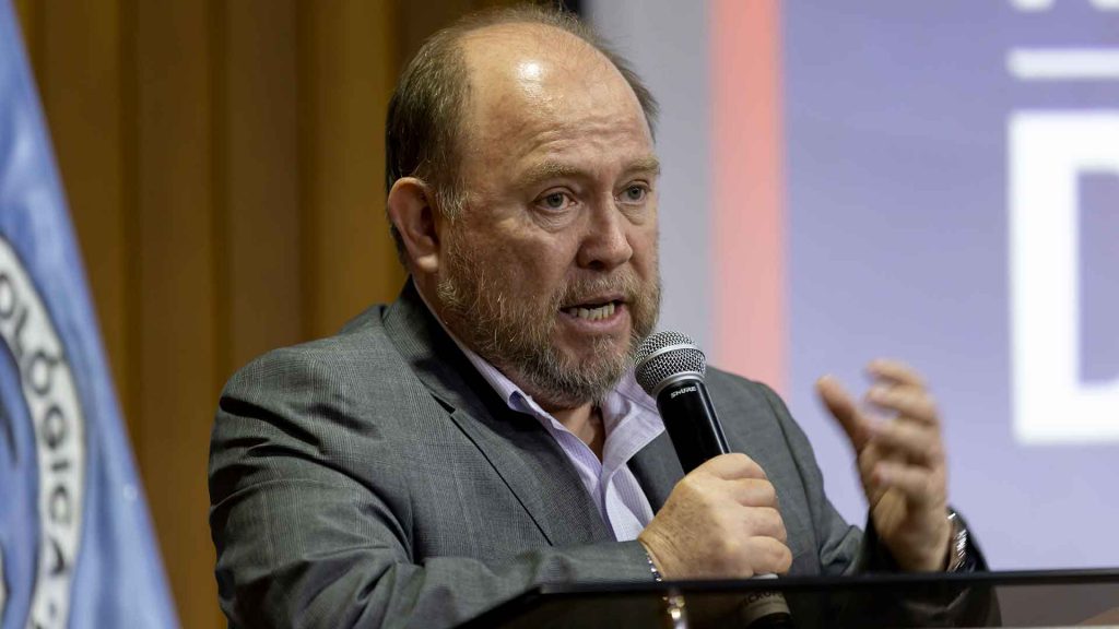 Carlos Bianchi, presidente de la Sociedad Geológica del Perú
