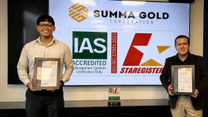 Summa Gold obtuvo la certificación ISO/IEC 27001:2022 por su Sistema de Gestión de Seguridad de la Información.