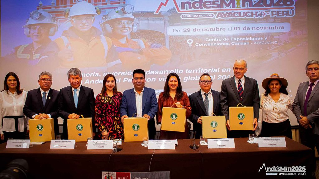 ANDESMIN 2026 convención minera en Ayacucho reunirá regiones productoras de cobre del Perú
