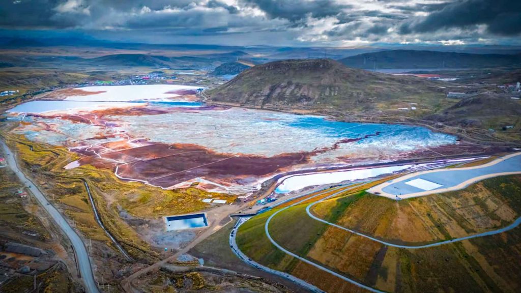 Relaves de Quiulacocha en Pasco, vinculados al proyecto de Cerro de Pasco Resources