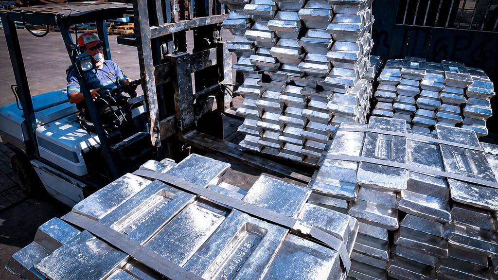 Operación minera de Antamina, empresa líder de la producción de plata en Perú durante julio de 2026.