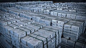 Producción de zinc de Antamina en Perú