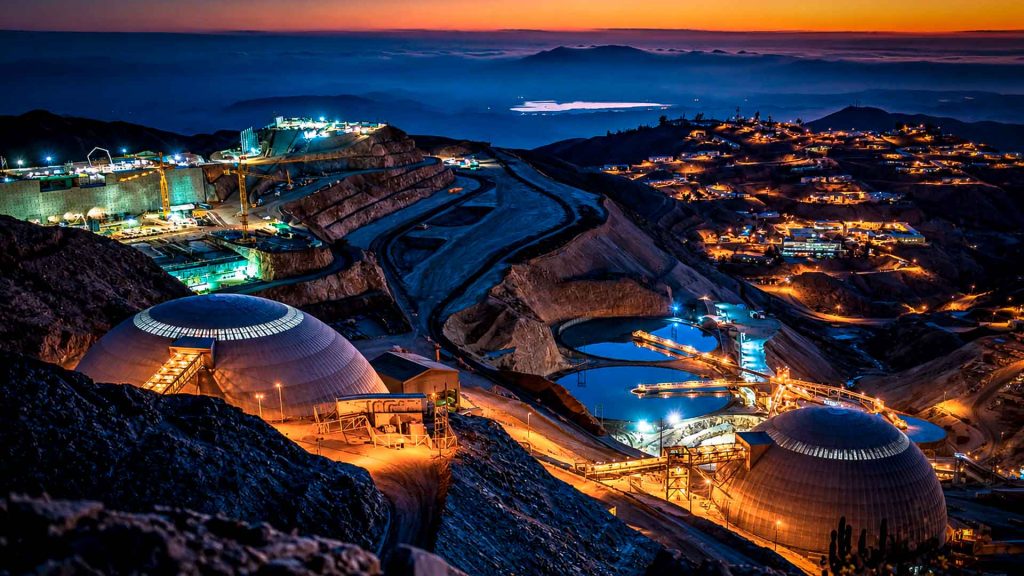 Vista de la unidad minera Toquepala de Southern Copper, ubicada en Tacna, donde se proyectan inversiones para ampliar su infraestructura.